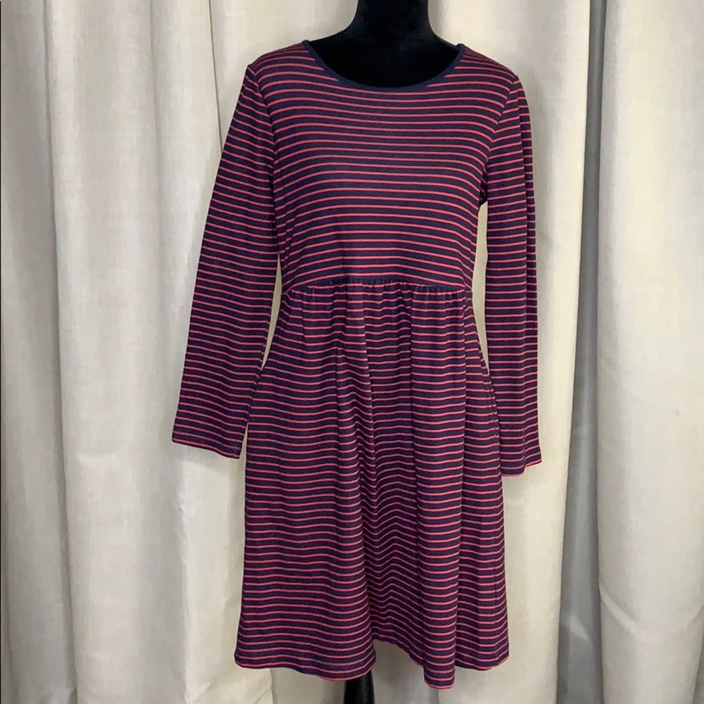 Striped Long Sleeve Dress